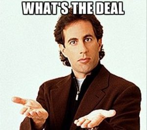 Whats the deal text image